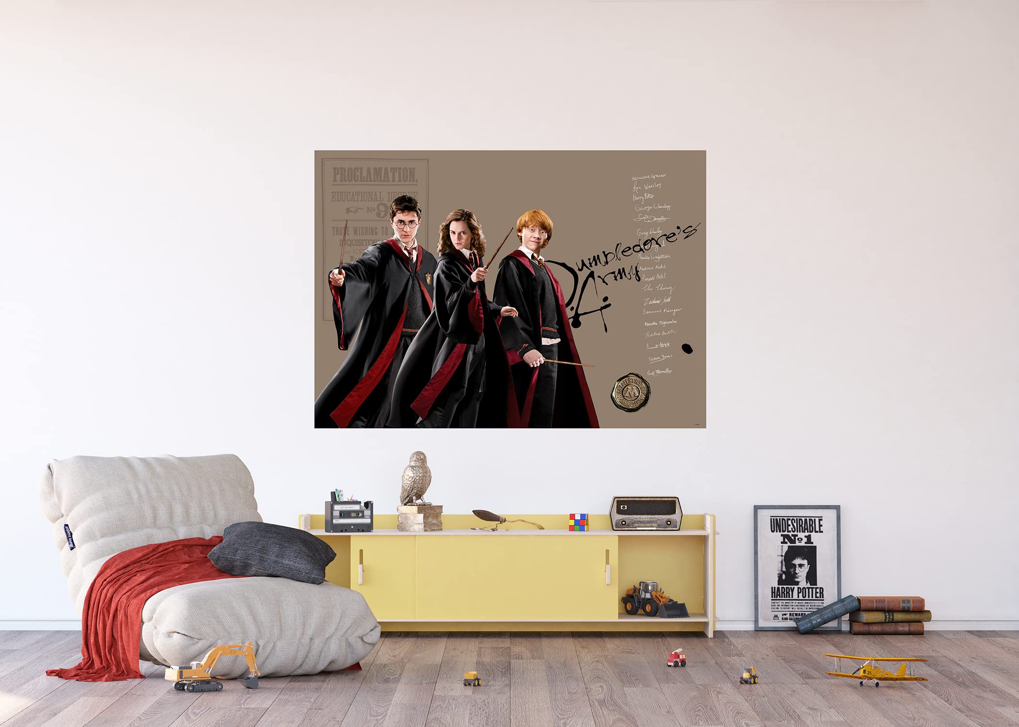 AG Design Harry Potter AFTDNM 5296 Non-Woven Children's Room Photo Wallpaper 155 x 110 cm 3 Pieces