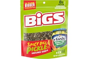 BIGS Sunflower Seeds, Vlasic Spicy Dill Pickle Flavor, 5.35 oz.