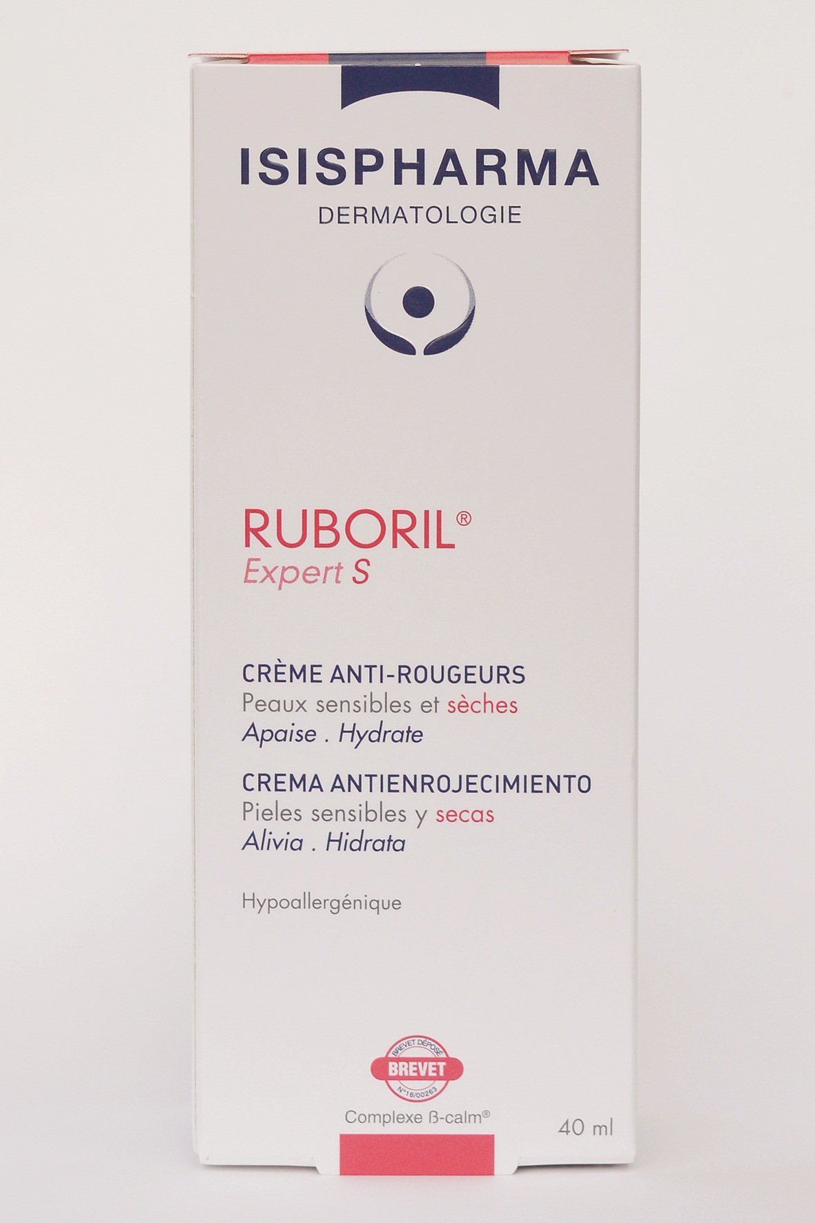 IsisPharma Ruboril Expert S Anti Redness Couperosis Cream 40ml New