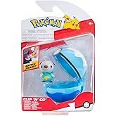 Pokémon PKW4158 Clip 'N' Go Ottaro with Diving Ball Official Set