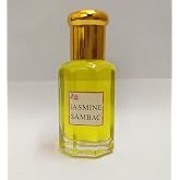 Dimraj Creations Jasmine Jasmine Sambac Attar - Ittar Concentrated Perfume Oil 10ml Jasmine Fragrance and Beautiful Floral Aroma