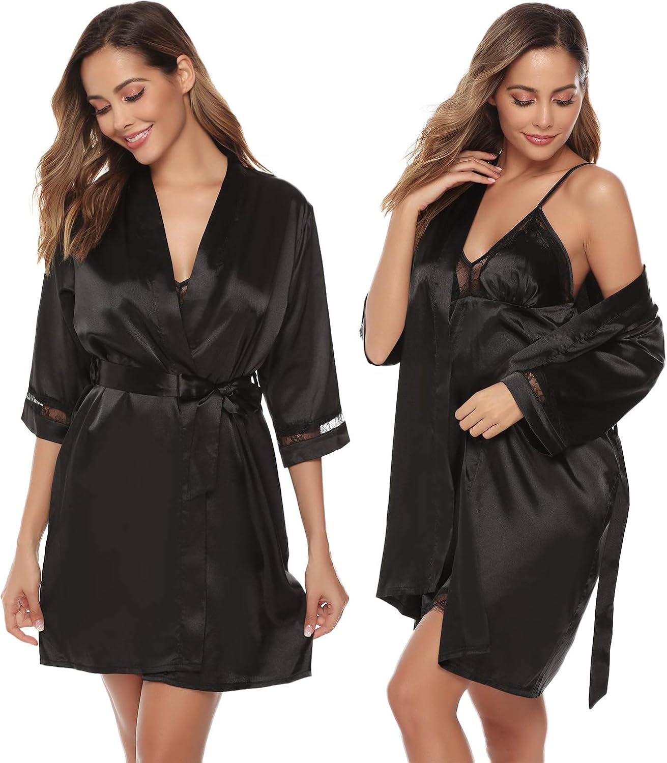 nightie and dressing gown