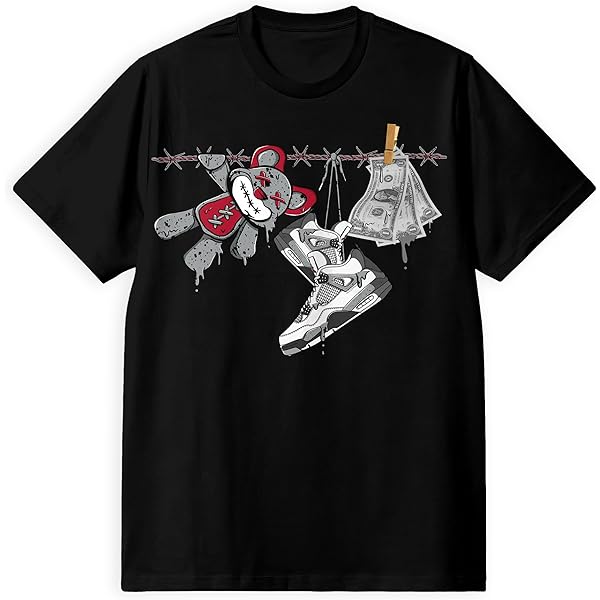 AJ 3 Cement Grey 3s Cement Shirt, Dripping Heart, Shirts
