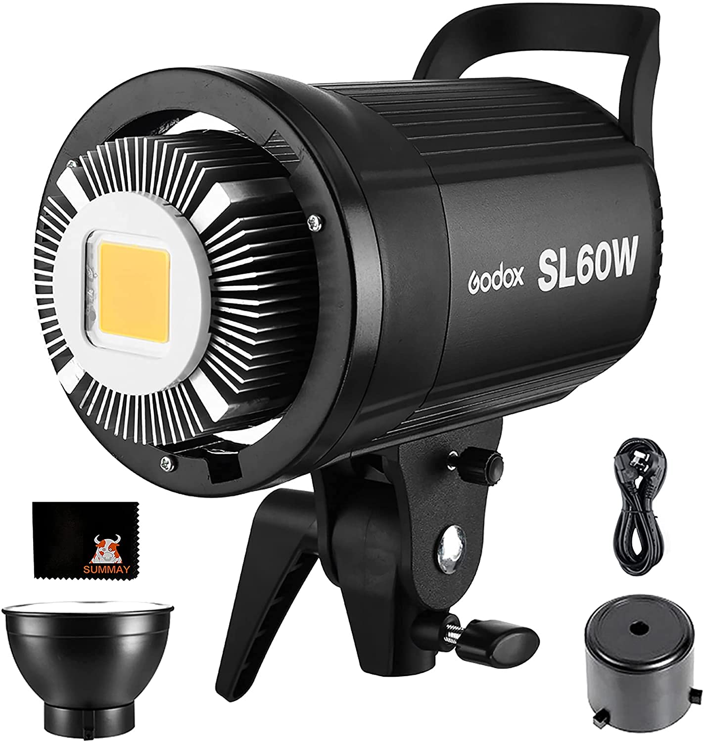 Godox SL-60W 60W 5600¡À300K LED Video Light with Bowens Mount Continous Light - White Version