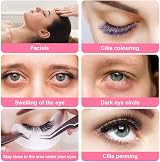 URAQT 50 Pairs Eyelash Extension Gel Pads Lint Free Under Eye Patches + 10 view 6