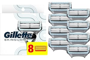Gillette SkinGuard Men's Razor Blades, 8 Blade Refills