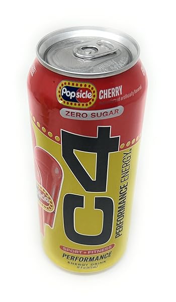 C4 PERFORMANCE ENERGY DRINK CHERRY POPSICLE 16OZ