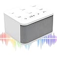White Noise Generator, Rain Sound Machine for Sleeping, Baby Soother - Portable White Noise Machine for Office Privacy and No