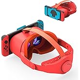 STARTRC GAMES VR Headset for Nintendo Switch & Switch OLED, Upgraded Switch Virtual Reality Glasses with Adjustable Lens and Elite Strap, Labo VR Kit 3D Goggles Accessories for VR Gaming Experience