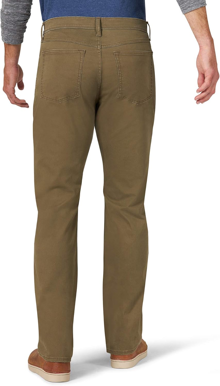 Wrangler Authentics Men's Authentics Straight Fit Twill Pant at  Men’s Clothing store