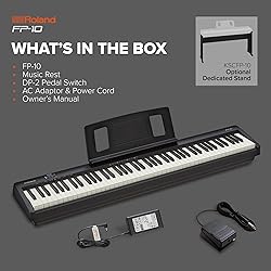 Roland FP-10 | Compact 88-Note Digital Piano