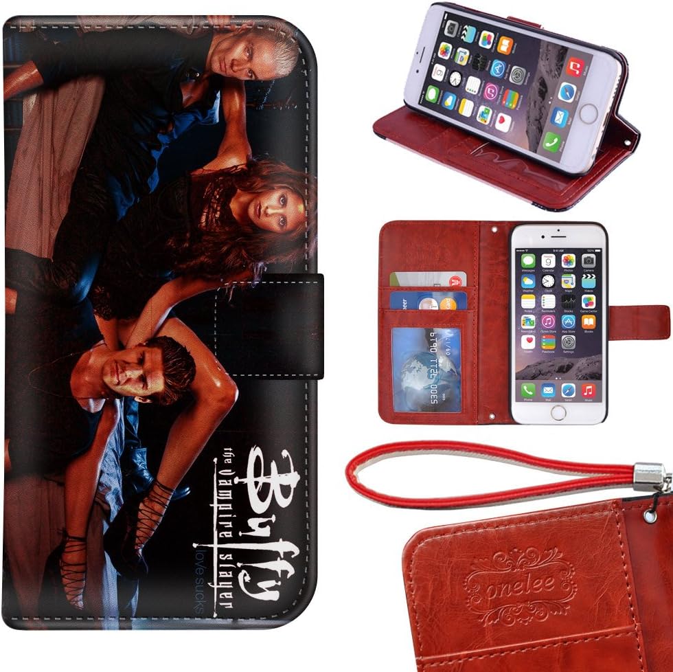 iPhone 6 6s Wallet Case[4.7 inch], Customize Factory TV Play Buffy the Vampire Slayer Premium PU Leather Case Wallet Flip Stand Case Cover for iPhone 6 6s with Card Slots