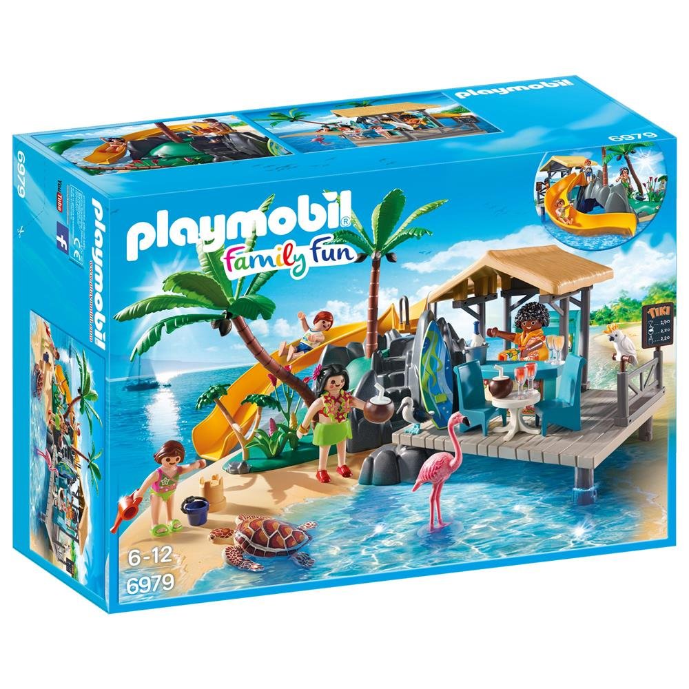Playmobil 6979 Family Fun Island Juice Bar, Fun Imaginative Role-Play, PlaySets Suitable for Children Ages 4+