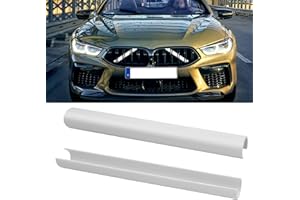 Jaronx Compatible with BMW V Brace Cover, Front Grill Inserts V Bar Brace Trim Covers Compatible with BMW for 1'F20 F21/2'F22 F23/3'F30 F31 F34/4'F32 F33 F36/5' G30 G31/6'G32/7'G11 G12/8'G14 (White)