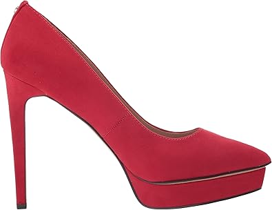 bcbg red pumps