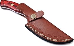 Gut Hook Knives Real Damascus Hunting Knifes