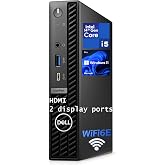 Dell OptiPlex 7020 Micro i5-14500T 16GB DDR5 1TB SSD Business PC | WiFi 6E, Dual DisplayPort, HDMI, Windows 11 Pro, 14-Core Performance, Compact Chassis