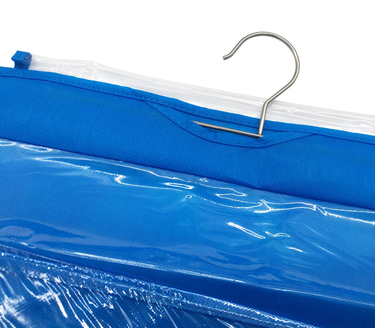 Somtis 35 x 13 W Organizador de Bolso de Mano 6 Bolsillos de Vinilo