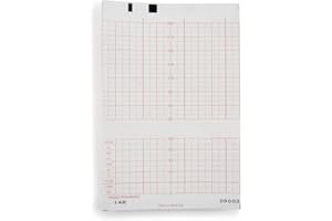 MCKESSON MCK BRAND McKesson Fetal Monitoring Paper, Red Grid Thermal Paper, 6 in x 47 ft, 150 Count, 1 Pack