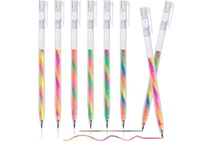 ZSCM QUALITY DECIDES THE FUTURE ZSCM 6 Pack Mixing of 3 Colors Magic Glitter Gel Pens Kawaii Color Changing Ballpoint Pen Set for Adult Coloring Books, Doodling Scrapbooking Sketching Journaling, Artist Illustrating