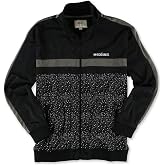 Ecko Unltd. Mens Poly Tricot Track Jacket, Black, X-Small