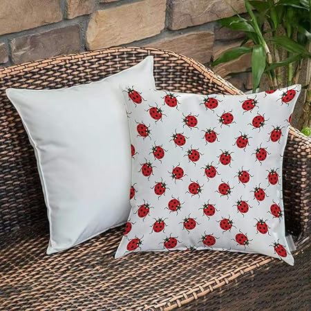 Funda de Cojín,Funda de Almohada Cuadrada para Asiento,Set de