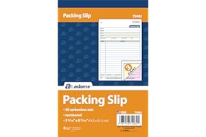 Adams Packing Slip Book (T5082)