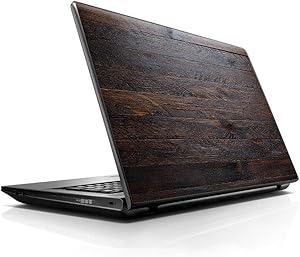 15 15.6 inch Laptop Notebook Skin Vinyl Sticker Cover Decal Fits 13.3" 14" 15.6" 16" HP Lenovo Apple Mac Dell Compaq Asus Acer/Wooden Wall Pattern