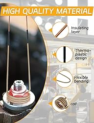 10Pcs Induction Heater Preformed Coil Kit with