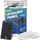 Furniture Levelers Black & Clear, 32 Piece Jar