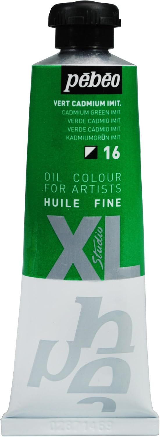 PEBEO 937016 Studio Oil, Green, 37ml, Cadmium Green Imitation, 37 ml (Pack of 1)