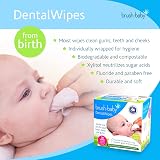 Brush-Baby DentalWipes Stage 1 0-16 Months 28 Count Baby Teeth Gums Tongue view 4