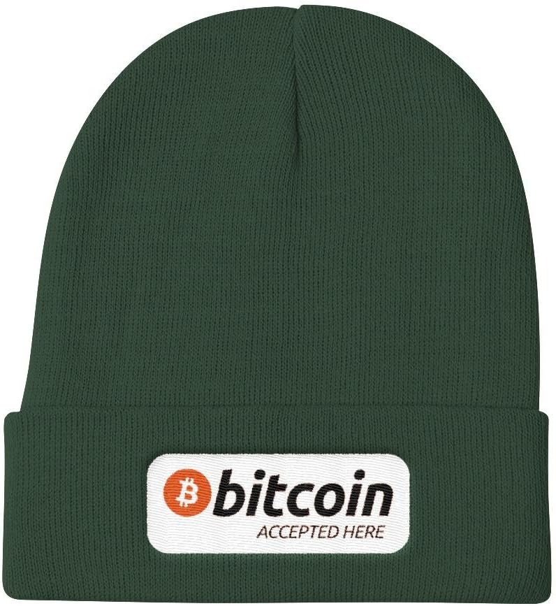The Resistance Bitcoin Accepted Here Knit Beanie