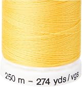 Gütermann Sew All Polyester Thread 250M Pineapple Yellow 0417 view 3