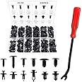 ANTS PART 330Pcs 12Sizes Car Plastic Rivets Fasteners Push Type Pin Rivets Clips Trim Kit for Ford Honda GM Acura Chrysler ETE
