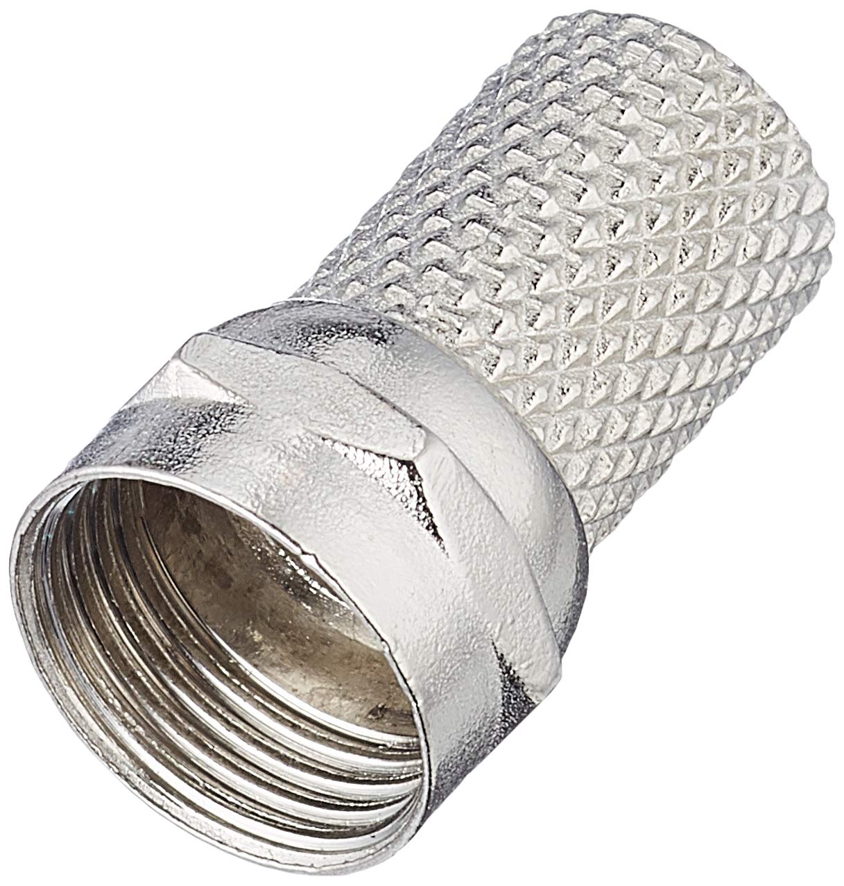 Pro Signal PSG08516 F Type Connector Plug, Twist On, 7.4mm