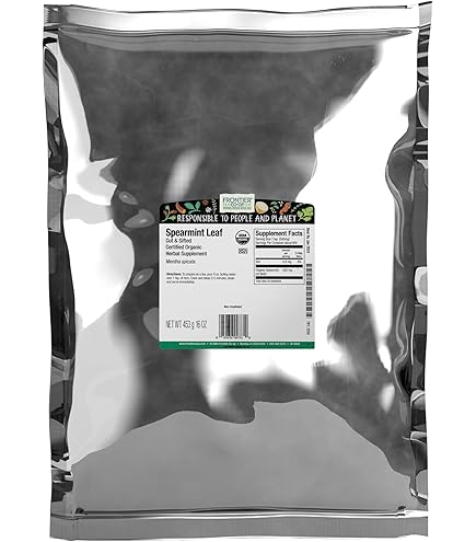 Amazon.com : Frontier Co-op Organic Red Raspberry Leaf, 16 Oz
