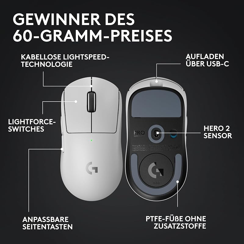 PRO X SUPERLIGHT 2 kabellose Gaming-Maus