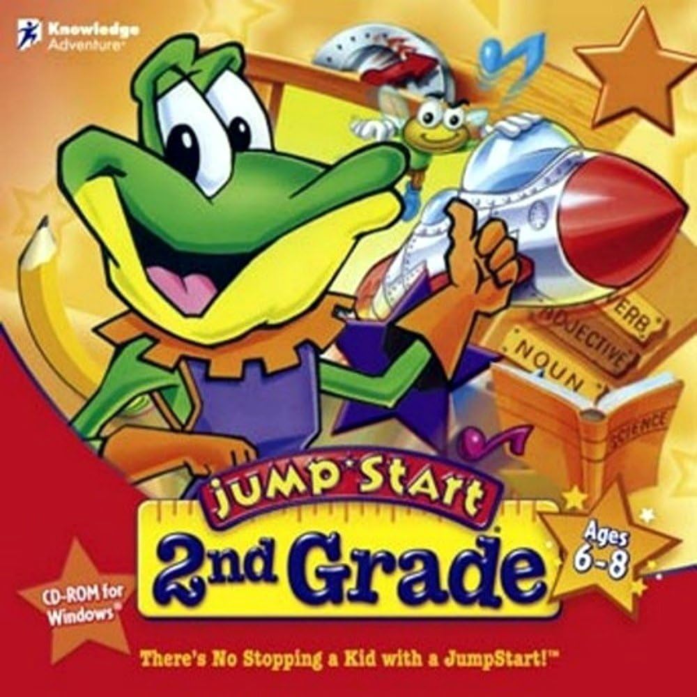 wallpapers Frog Math Computer Game jump start 2nd grade