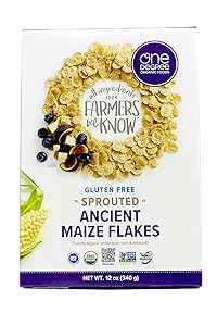 One Degree cereal Acient Maize Flake, 12 Oz, 6 Pack