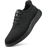 VILOCY Men's Slip on Casual Dress Tennis Walking Shoes Ease in Laceless Fashion Sneakers Breeze Business Oxfords