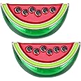 AOKWAWALIY 2Pcs Watermelon Brooch Pin Exquisite Brooch for Women Mini Metal Brooch Cartoon Fruit Pin Cute Enamel Pin Watermelon Lapel Brooch Pin for Clothing Bags Hats