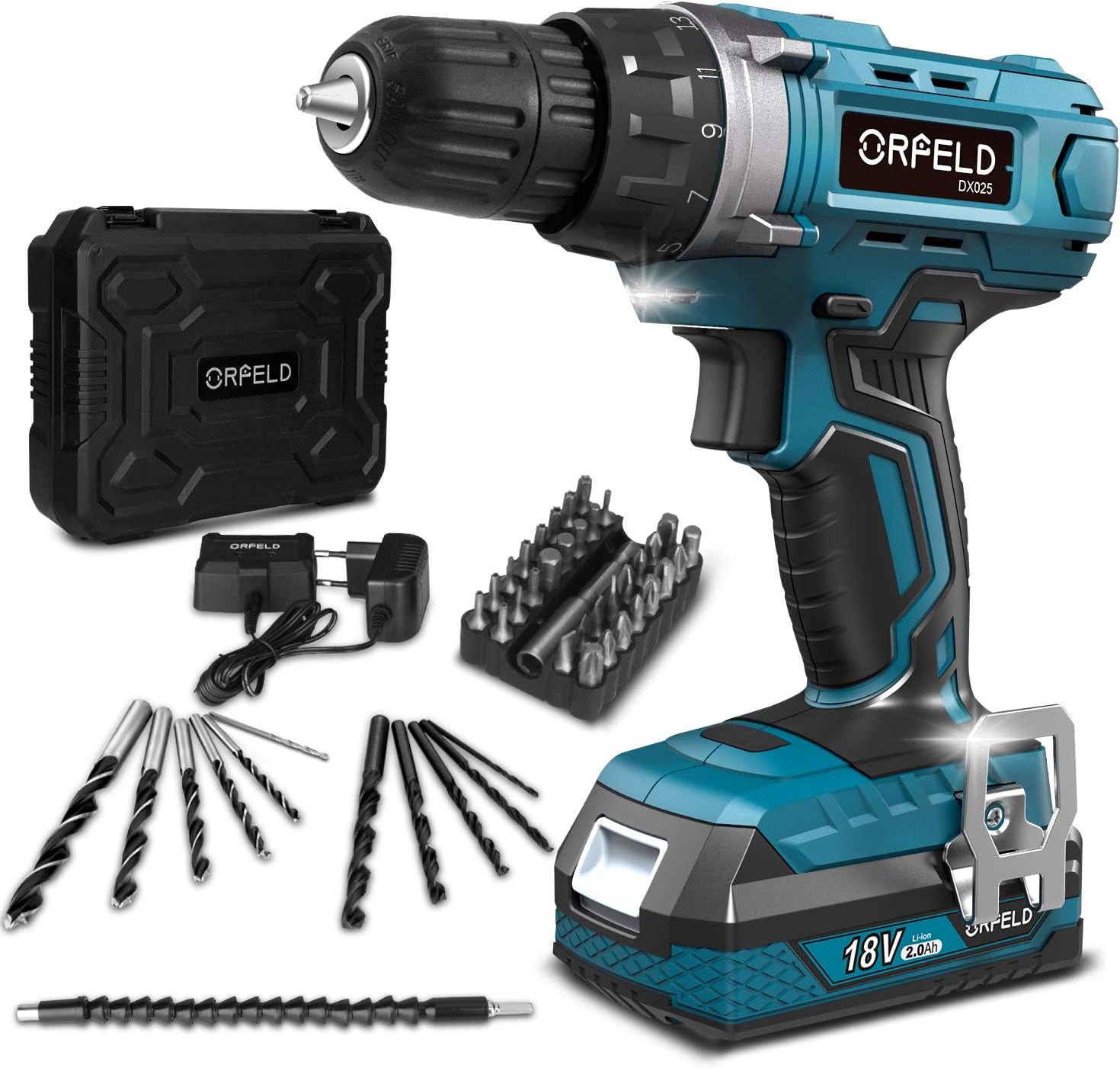 avvitatore a percussione a batteria qualsiasi