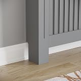Vida Designs Chelsea Radiator Cover Olive Grey Medium 80x102x16 cm Internal view 6