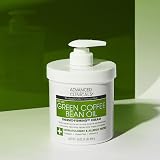 Advanced Clinicals Green Coffee Bean Oil Thermo-firming Cream 16 oz Spa Size view 8