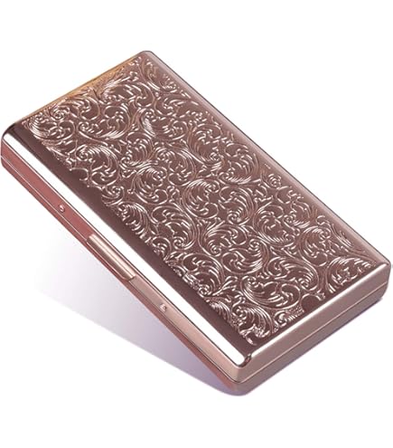 Amazon.com: 坪田 Pearl | Cigarette Case | Arabesque Print Venus 12