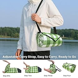 TigeJoy Extra Large Picnic Blanket Waterproof