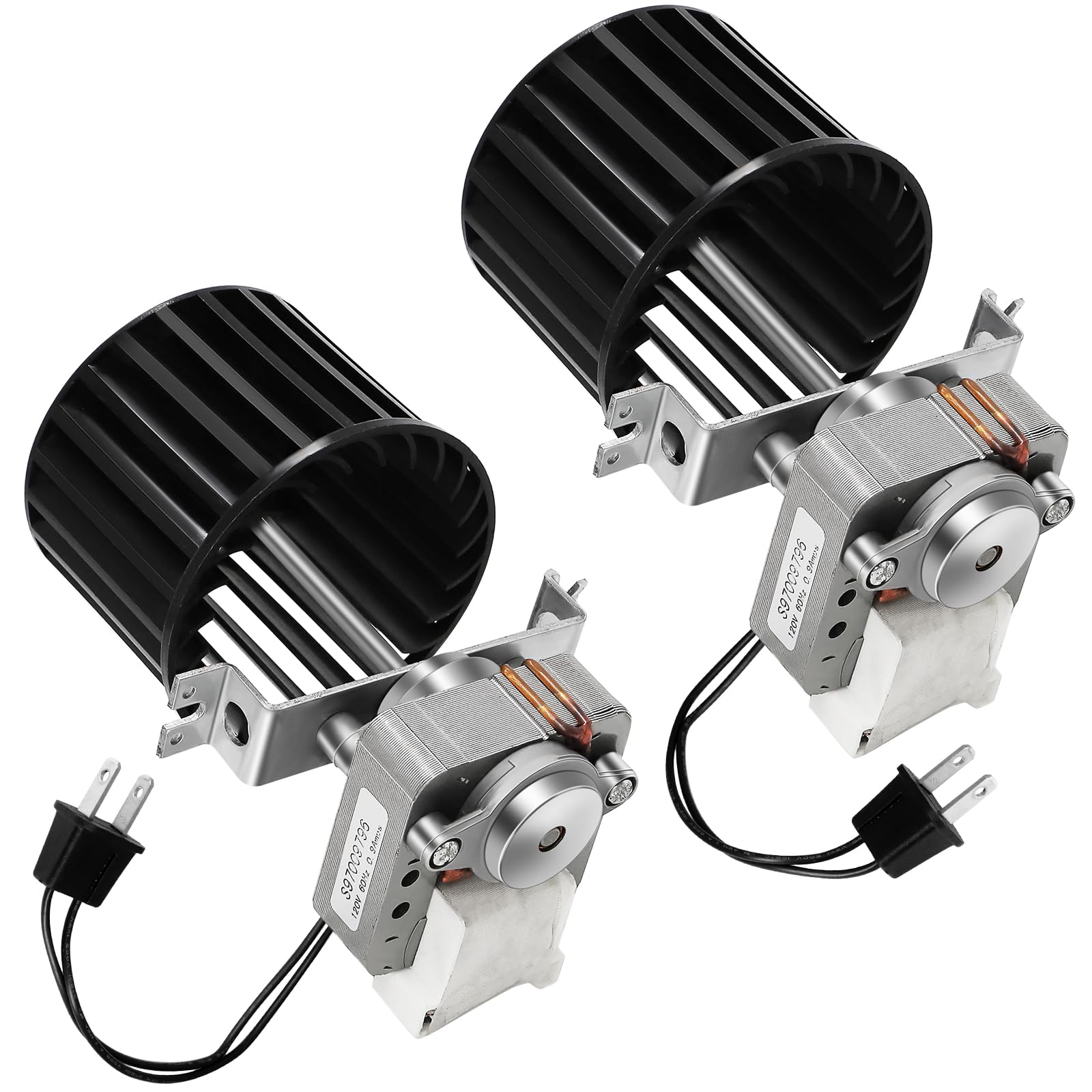 Photo 1 of Hiorucet S97009796 Bathroom Exhaust Fan Motor Replacement for Broan Nutone Bulb Heaters 162-E, G, J, K, L, M and 164-E, G, J, K, L, M, 9417DN Blower Motor Fan, Replacement for 97009796, S97009758