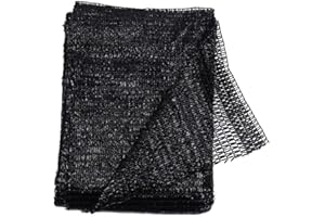 40% Black 6.5'x10' Sun Mesh Shade Sunblock Shade UV Resistant Net for Garden Flower Plant