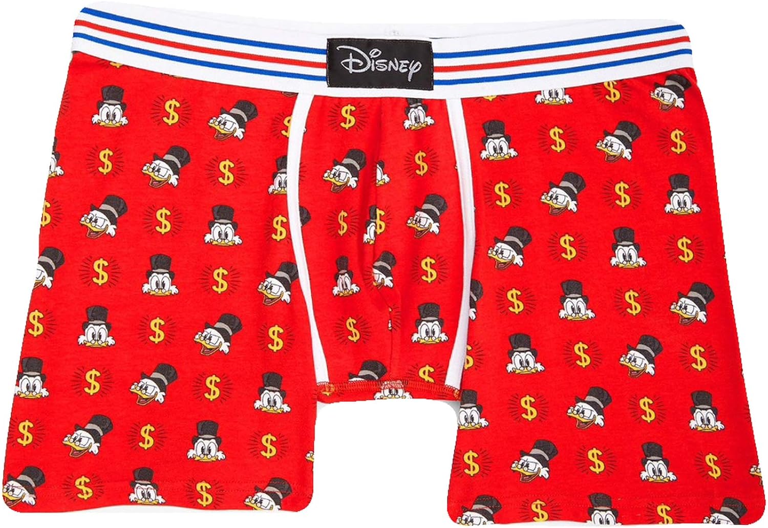 Disney Men's Character Boxer Brief Sleep Shorts Mickey Mouse, Donald